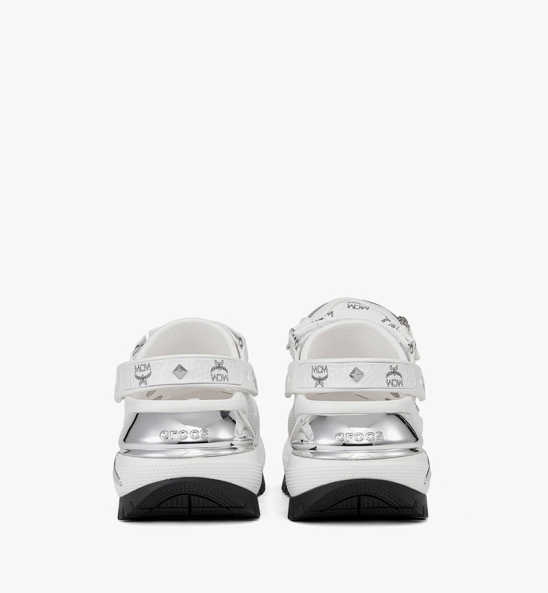 MCM x CROCS Mega Crush Clog w/ Belt Bag Bracelet 3