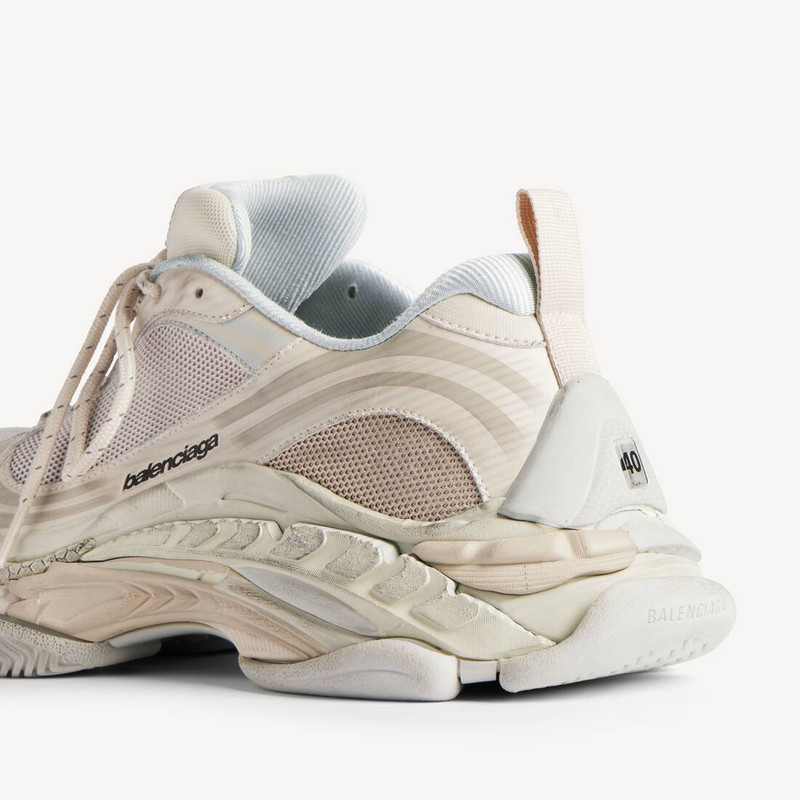 BALENCIAGA Women's Triple S.2 Sneaker in Eggshell outlook