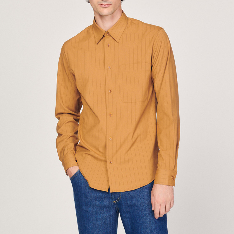 Sandro Striped flowing shirt outlook