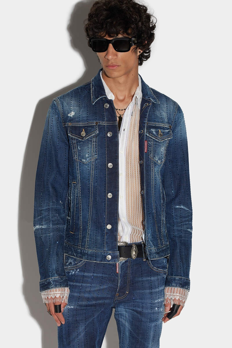 SPARKLE DARK SPARKLE WASH DAN JEAN 재킷 1