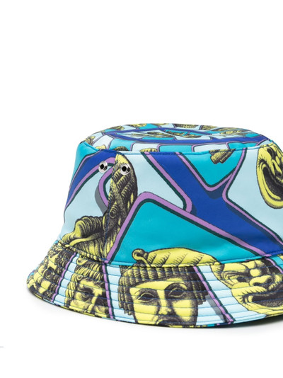 VERSACE La Maschere bucket hat outlook