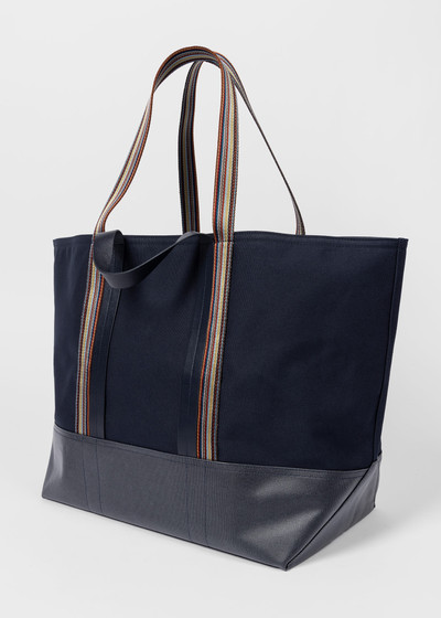 Paul Smith Tote Bag with 'Signature Stripe' Straps outlook