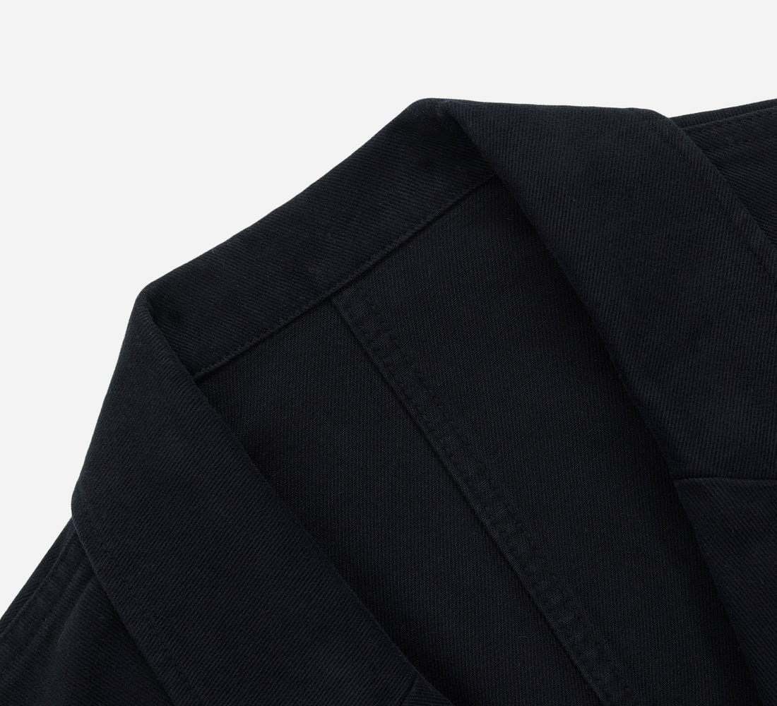 Work Blazer - Black Twill - 3