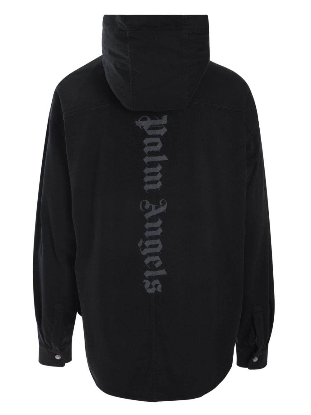gothic-logo hoodie - 2