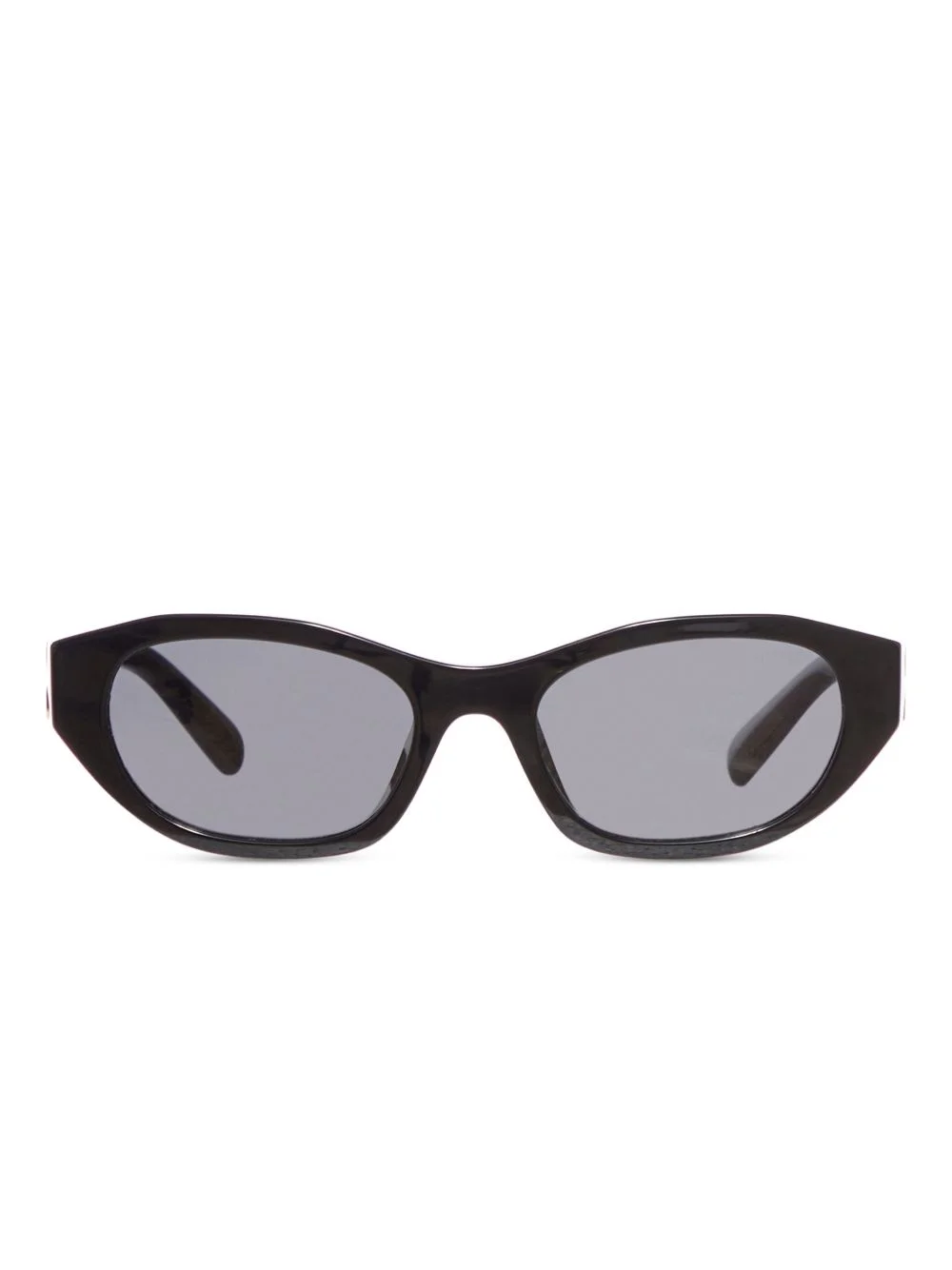 oval-frame sunglasses - 1