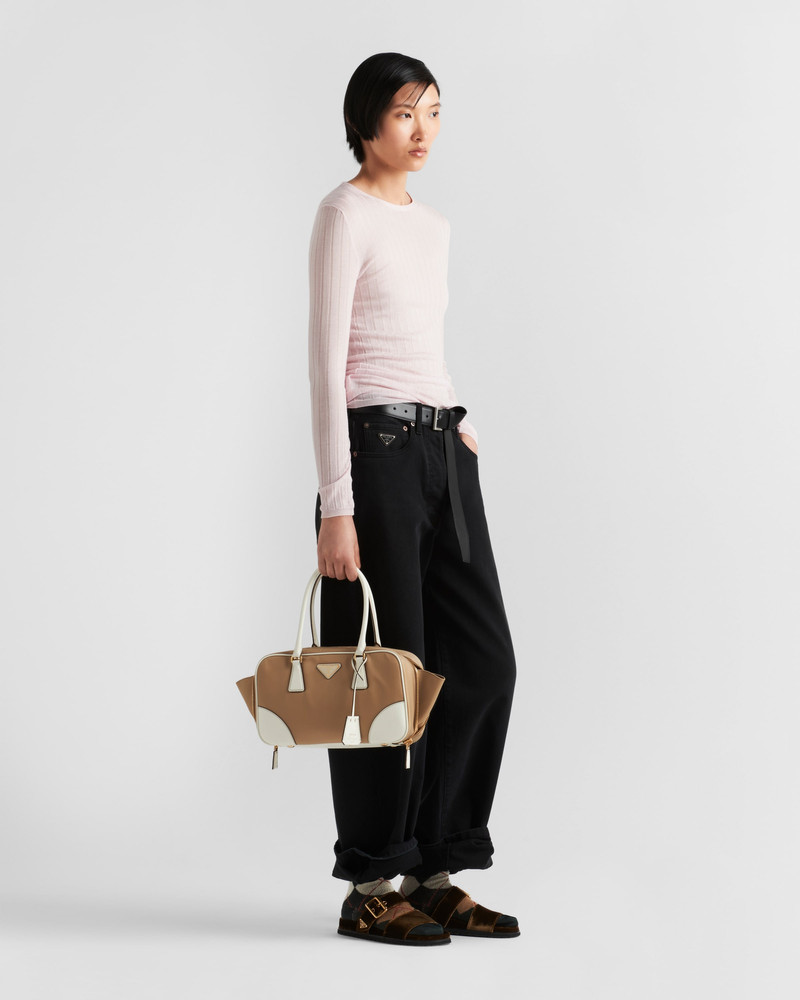 Prada Cashmere and silk crew-neck sweater outlook