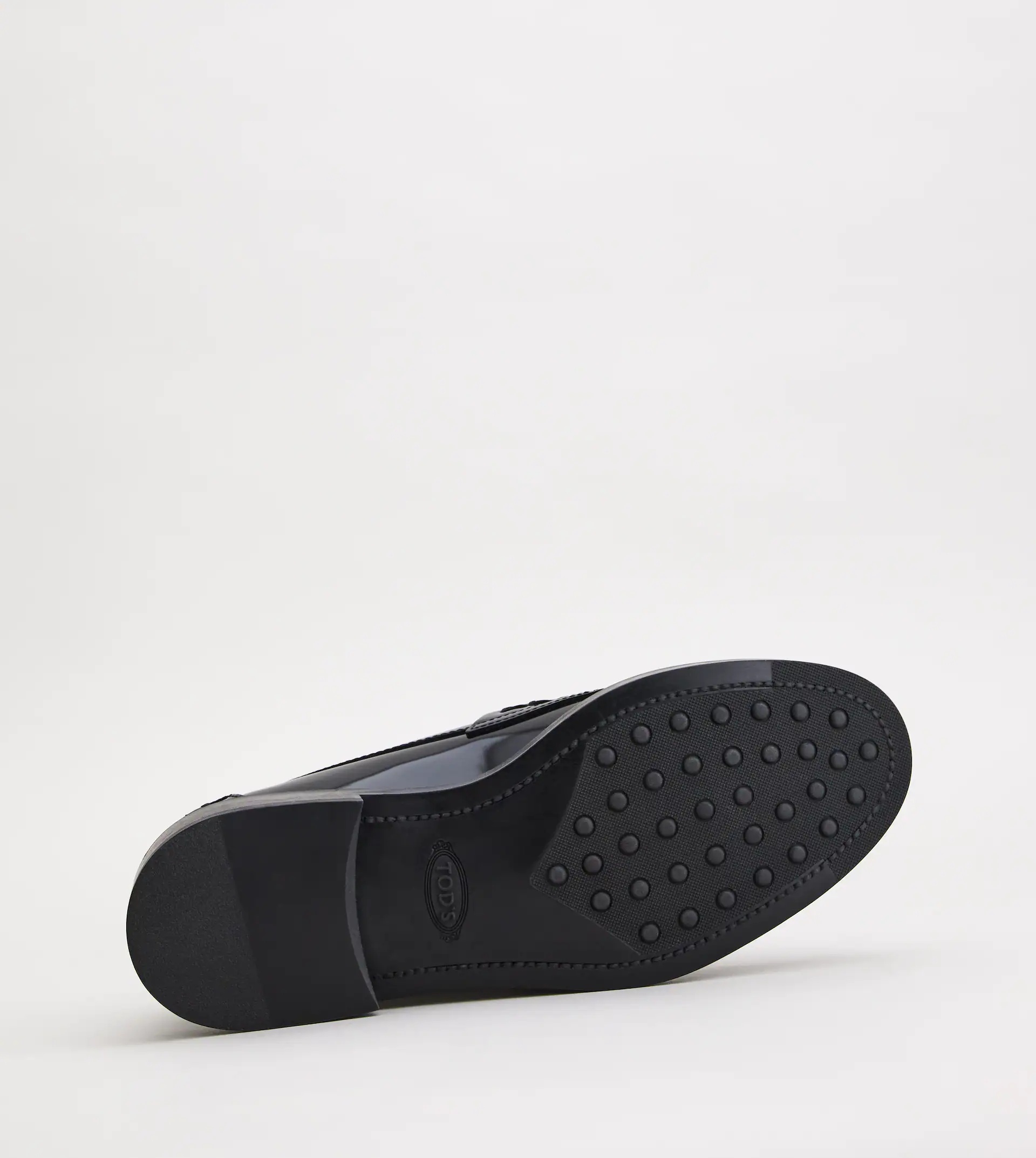 LOAFERS IN LEATHER - BLACK - 5
