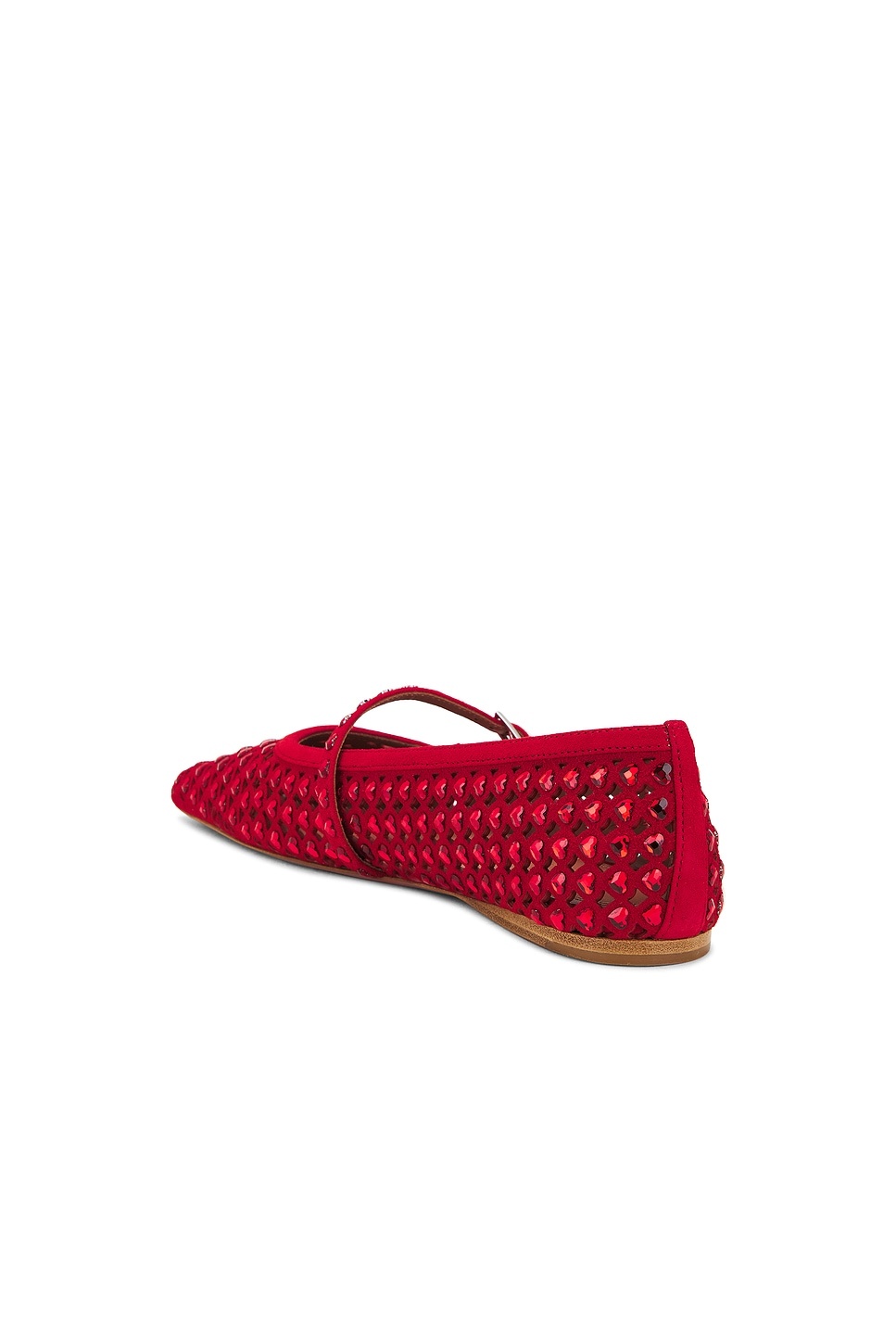 Ane Crystal Heart Flat - 3