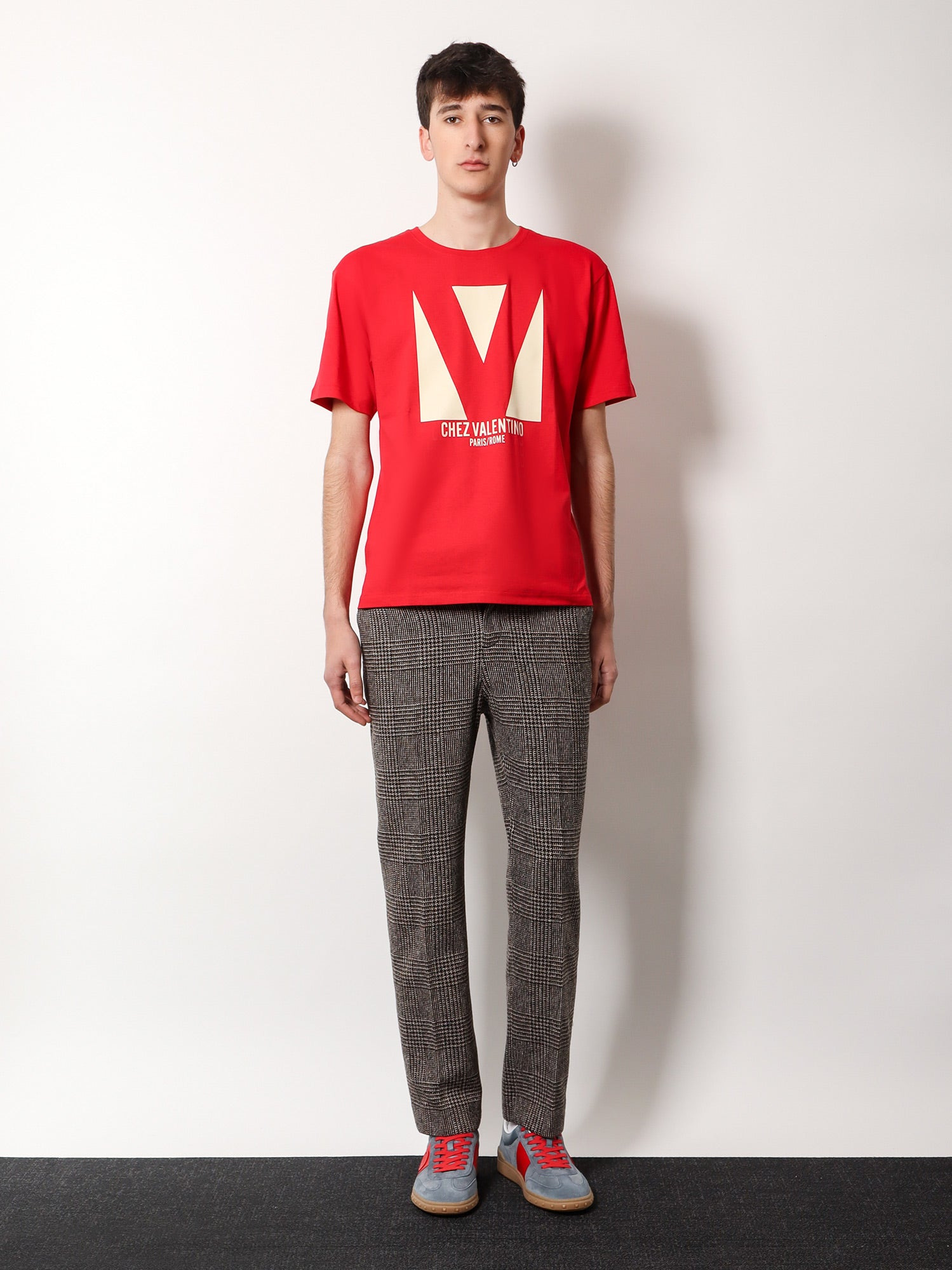 Valentino Cotton T-Shirt With Chez Valentino Print - 2