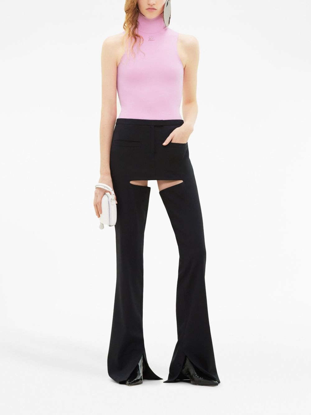 Chaps flared tailored trousers - 3
