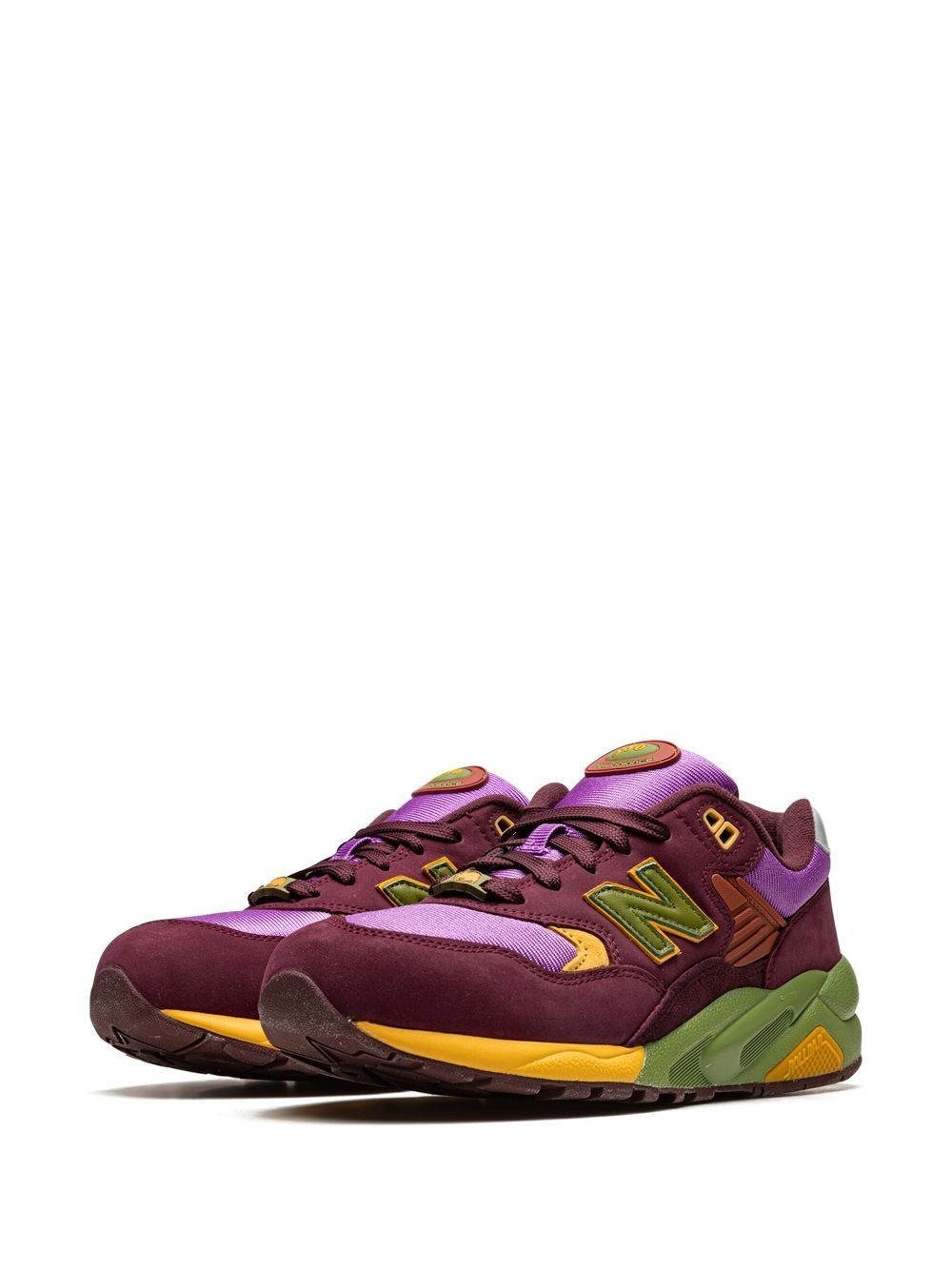 x Stray Rats MT580 "Maroon" sneakers - 3