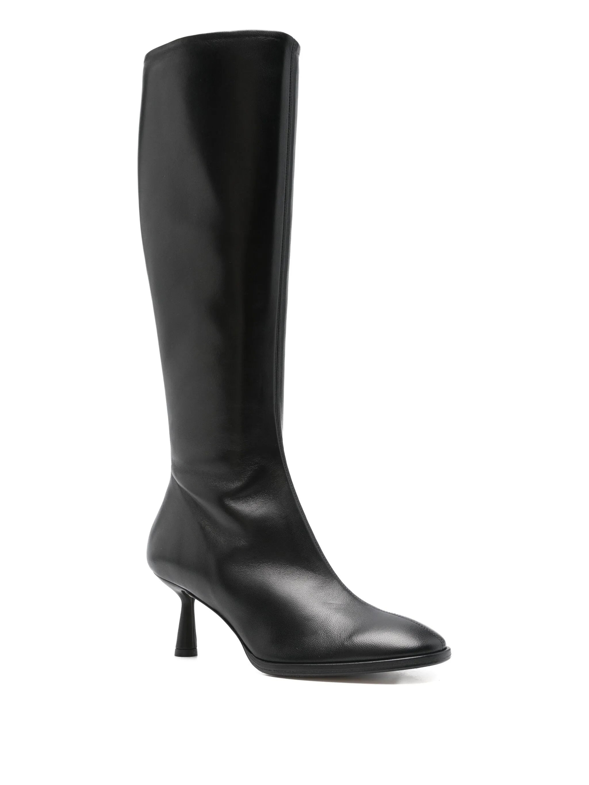 Aeyde 60mm Leather Knee-high Boots - 2