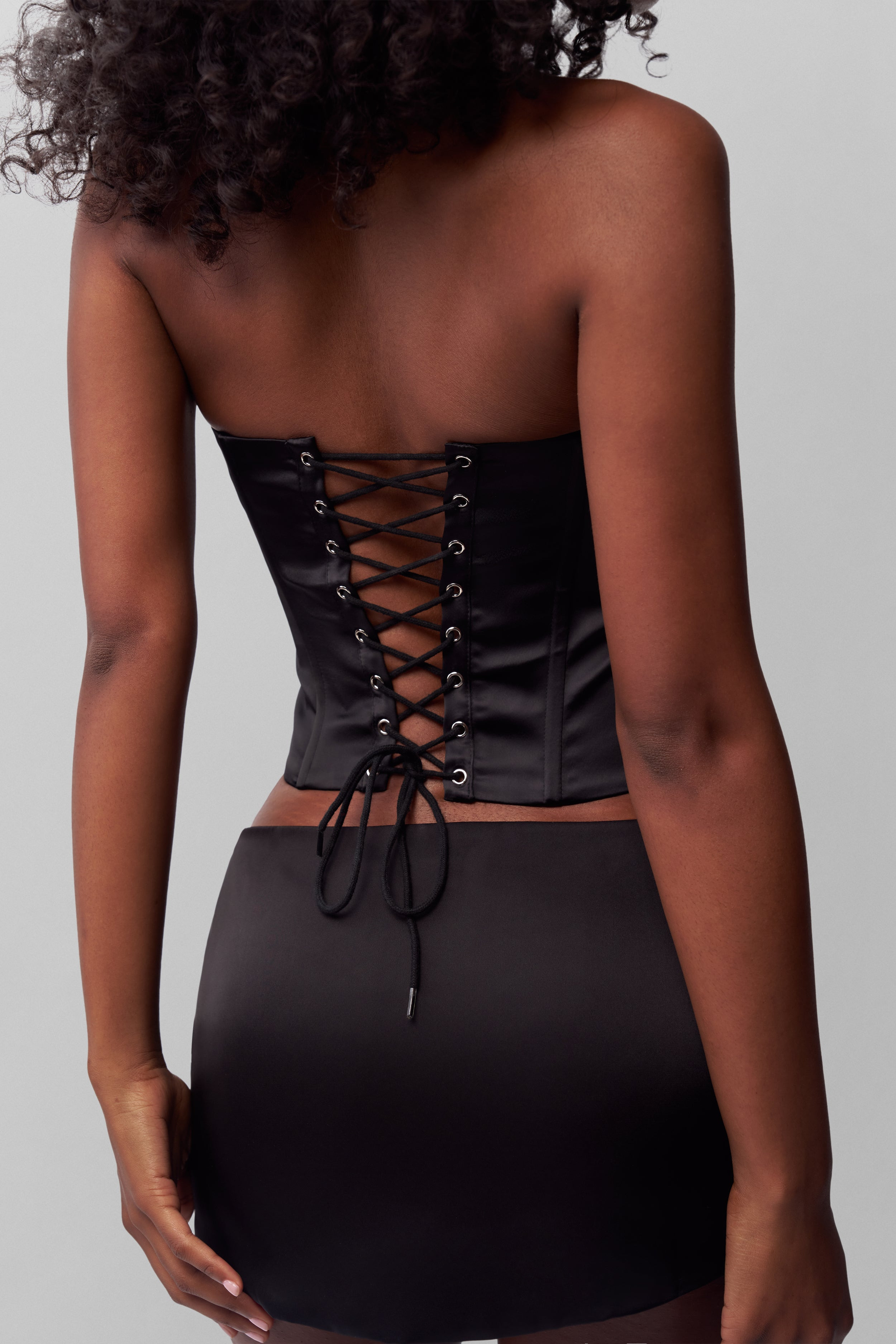 SATIN CORSET - 8