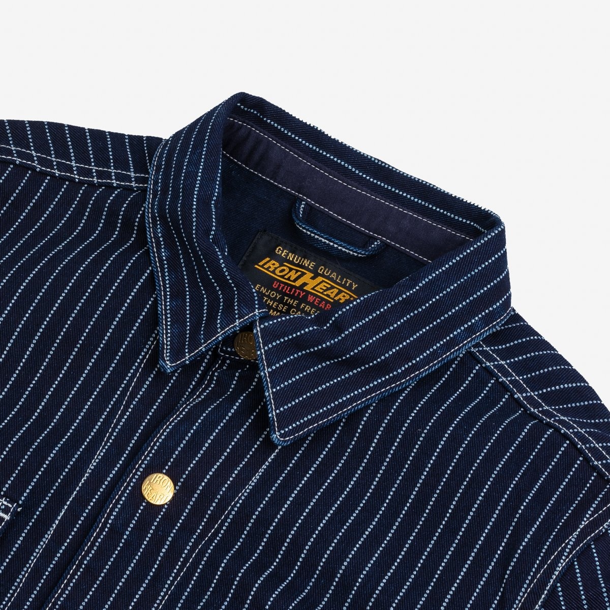 IHJ-120-IND 12oz Wabash Chore Jacket - Indigo - 7