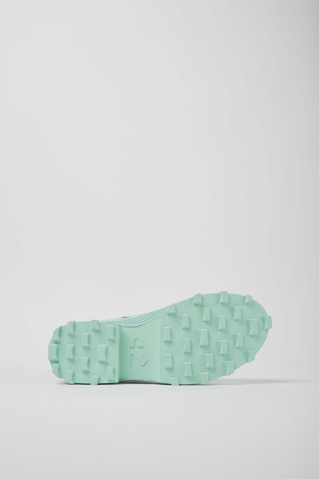 Light green leather boots - 5