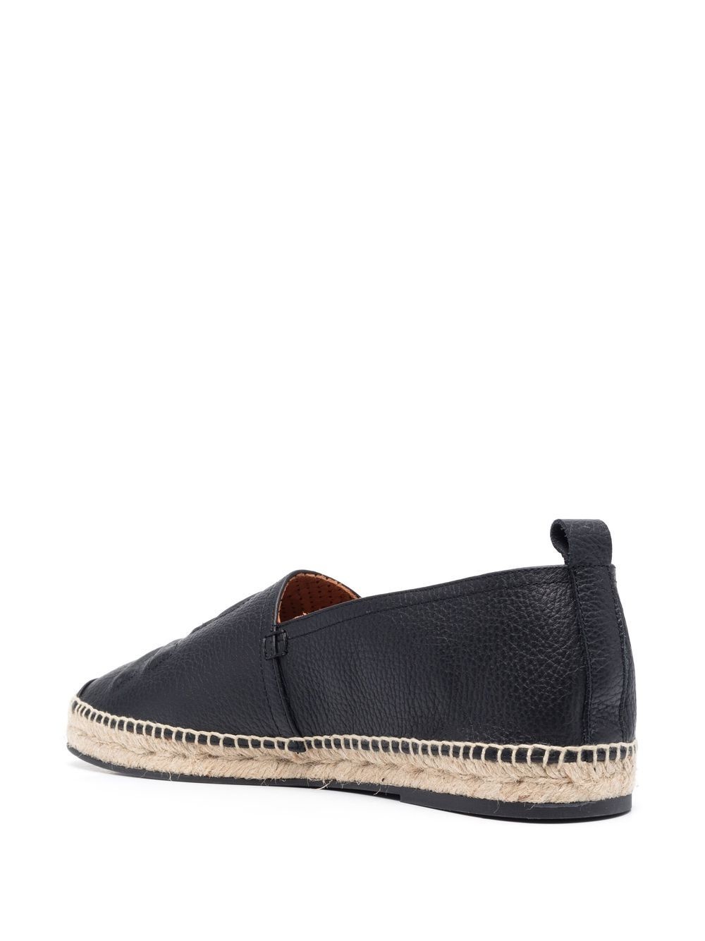 embossed logo espadrilles - 6
