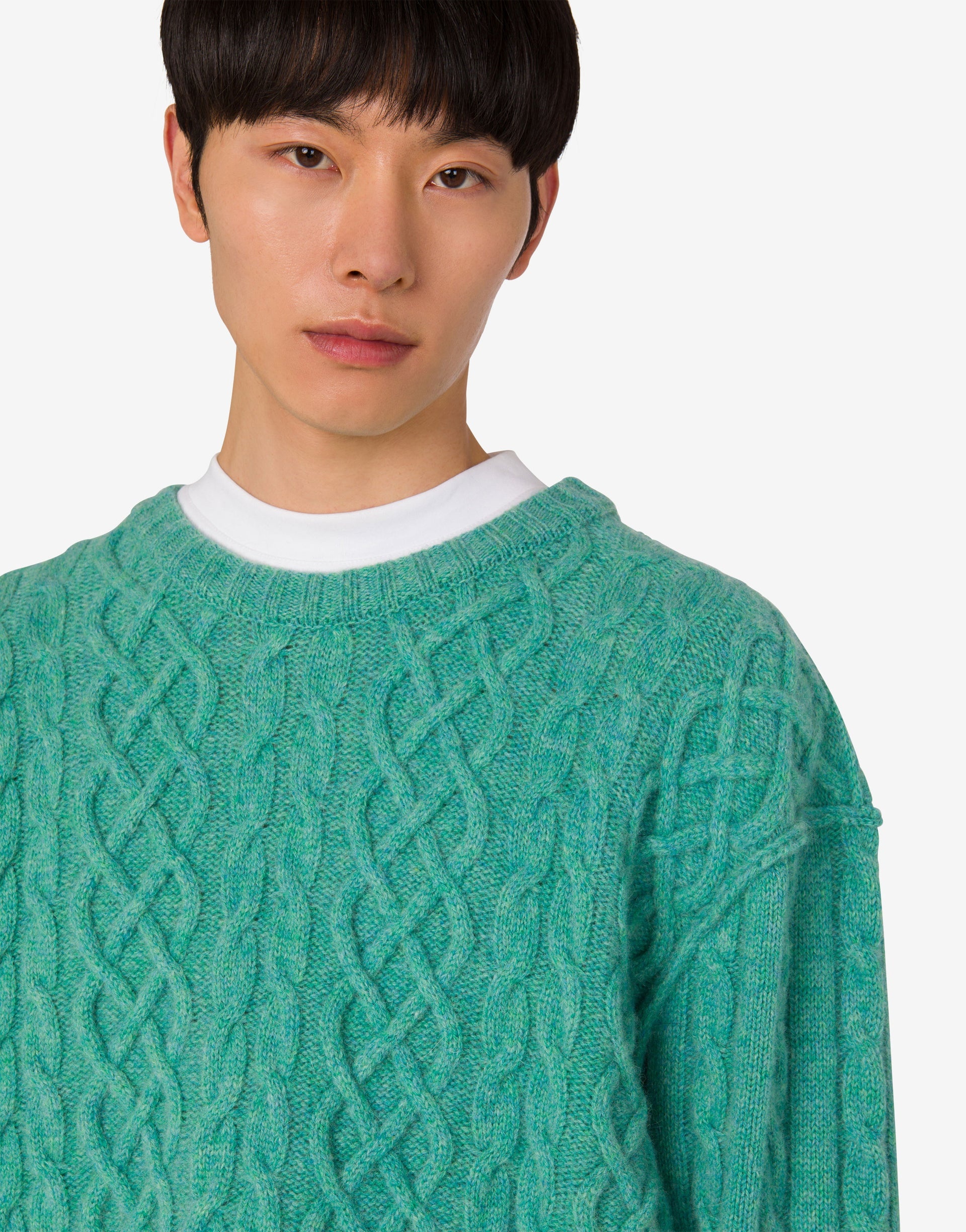 SHETLAND WOOL PULLOVER - 4