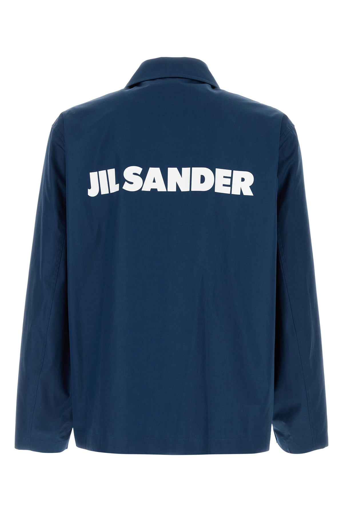 Blue cotton windbreaker - 2