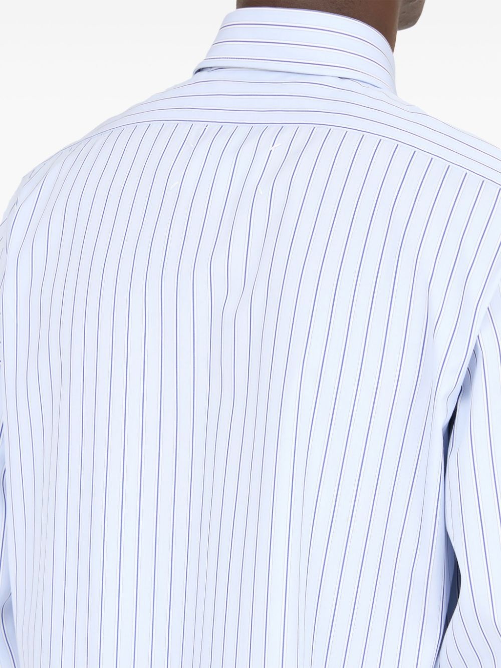 Maison Margiela striped cotton shirt | REVERSIBLE