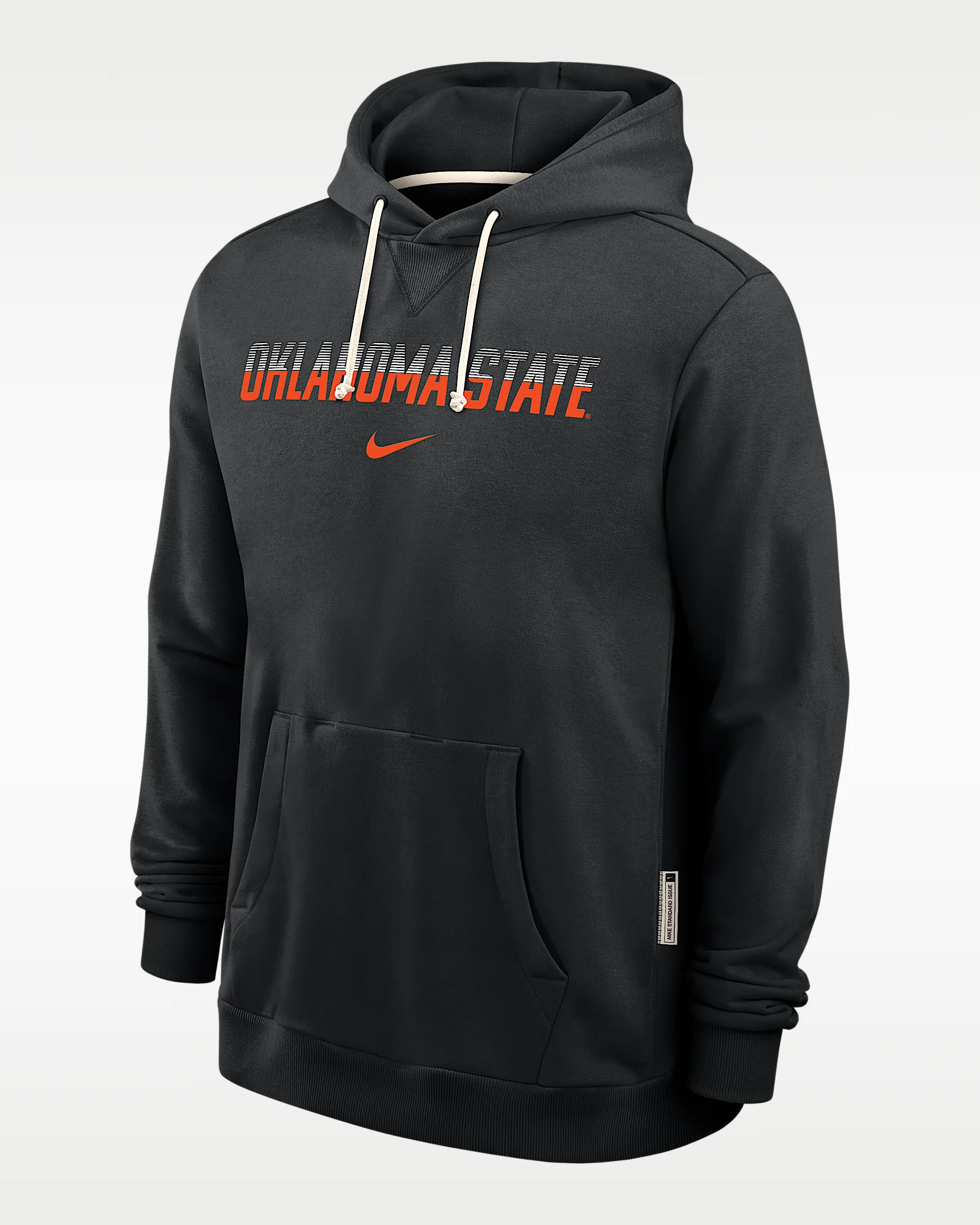 Oklahoma State Sideline Men's Nike Dri-FIT Pullover Hoodie - 1