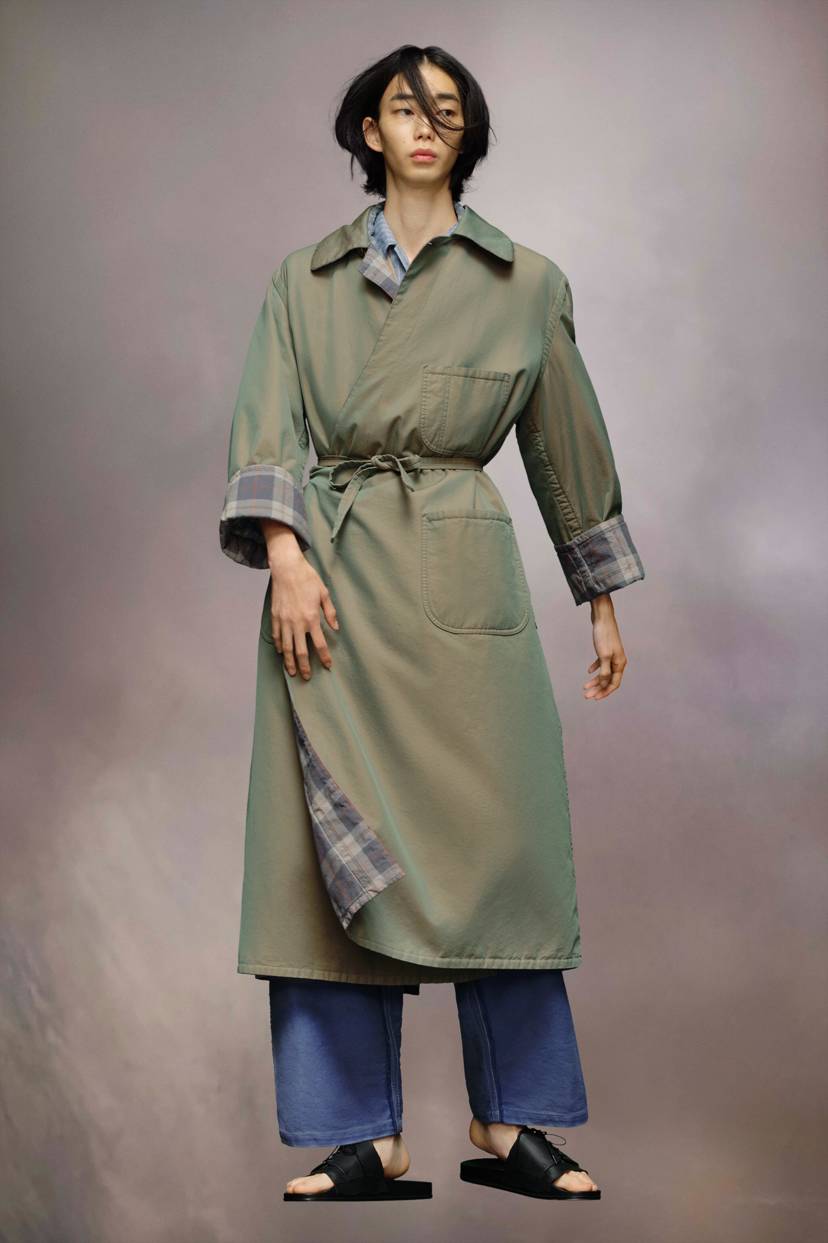 Reversible tonic cotton trench coat - 6