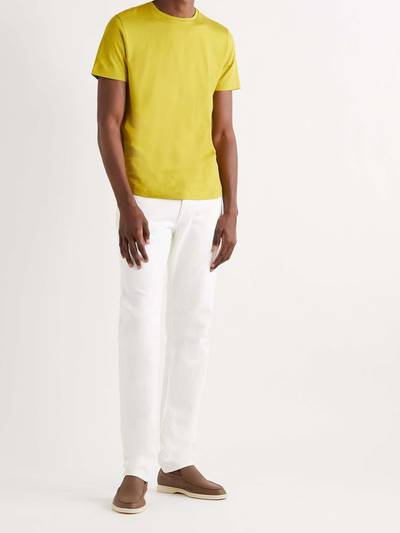 Loro Piana Slim-Fit Silk and Cotton-Blend Jersey T-Shirt outlook