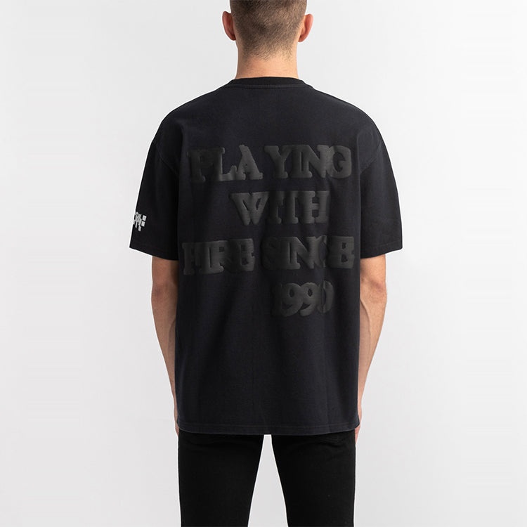 Converse X ASAP Nast Short Sleeve T-Shirt 'Black' 10020226-A01 - 4