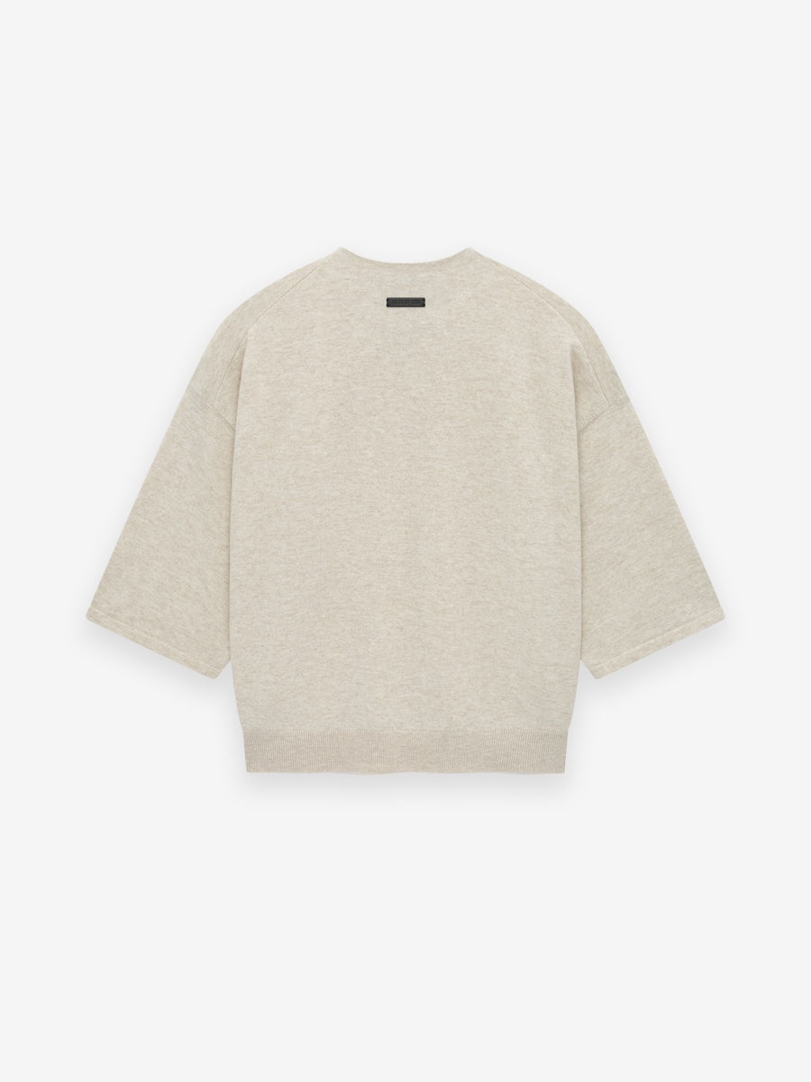 Fine Knit Henley Tee - 2