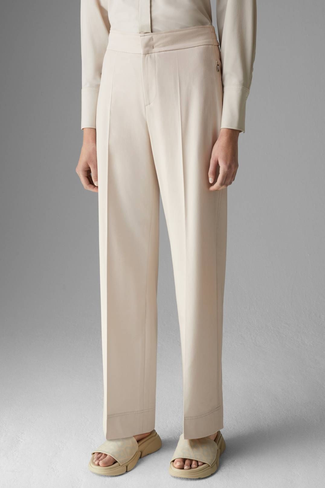 ELLA MARLENE PANTS IN LIGHT BEIGE - 2