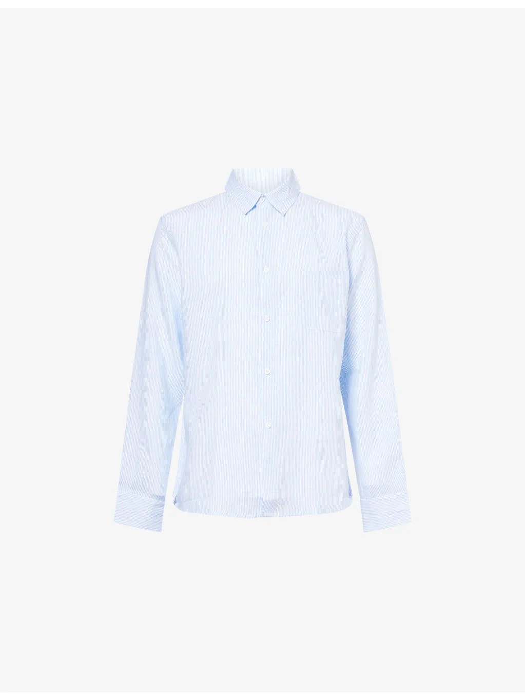 Malibu Pinstripe Linen Shirt - 1