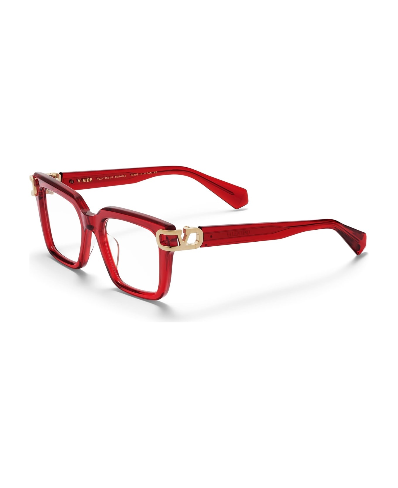 V-side - Crystal Red / Gold Glasses - 2