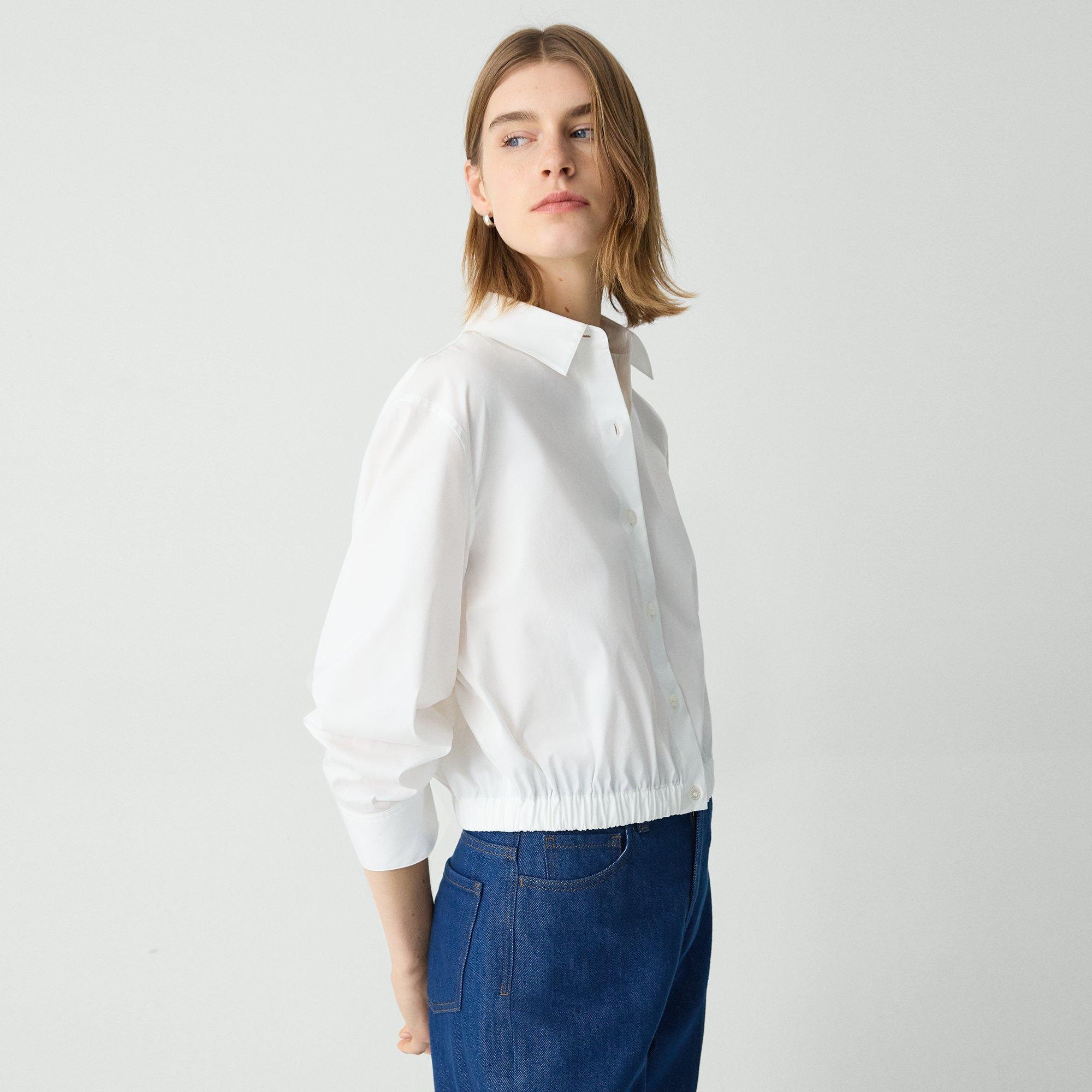 Cropped Shirt in Good Cotton - 3