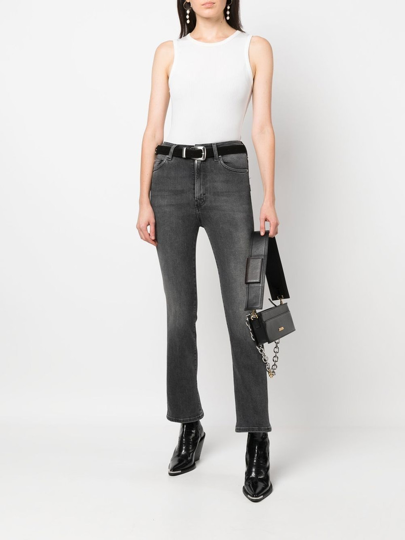 HAIKURE stonewashed slim-cut jeans outlook