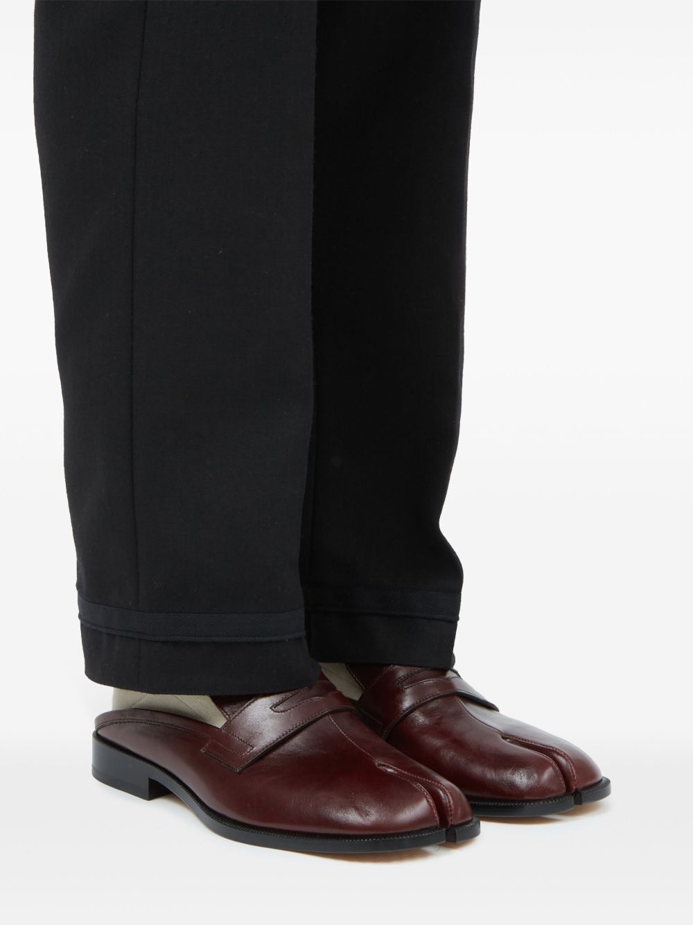 Tabi leather mules - 6