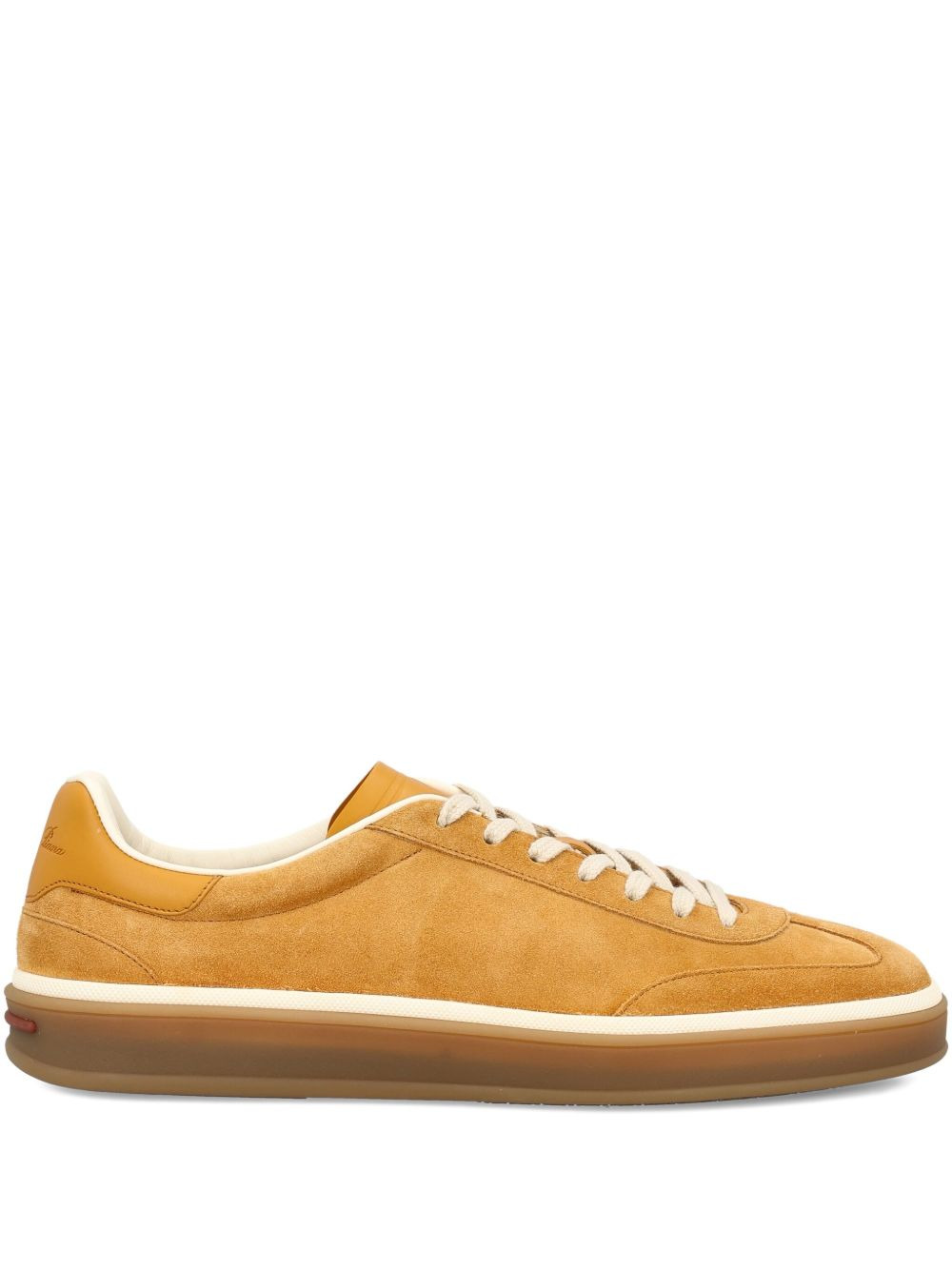 suede leather sneakers - 1