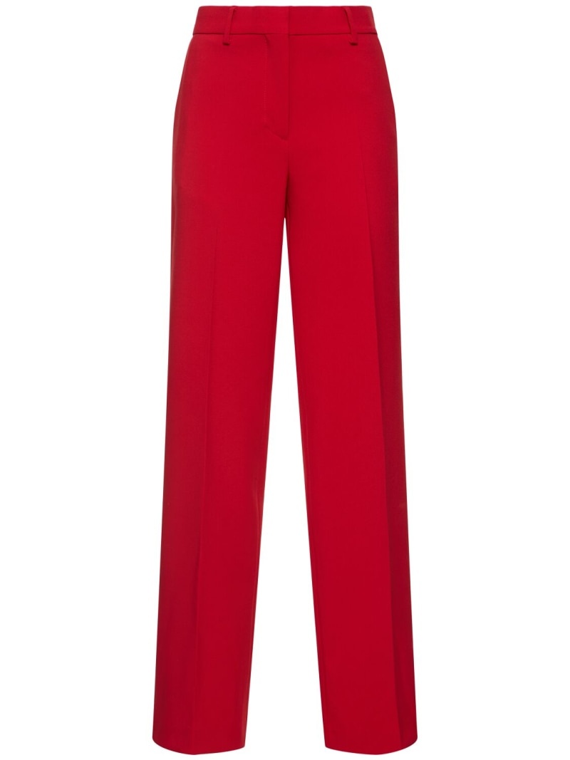 Double crepe cady flared pants - 1