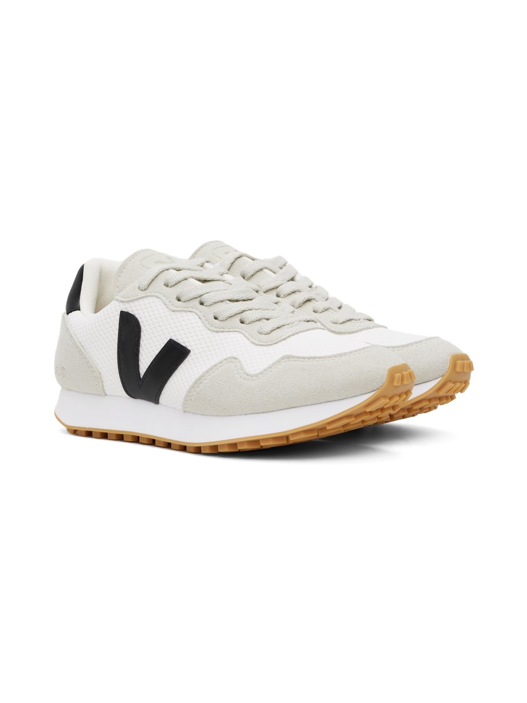 Gray & White SDU Rec Alveomesh Sneakers - 4