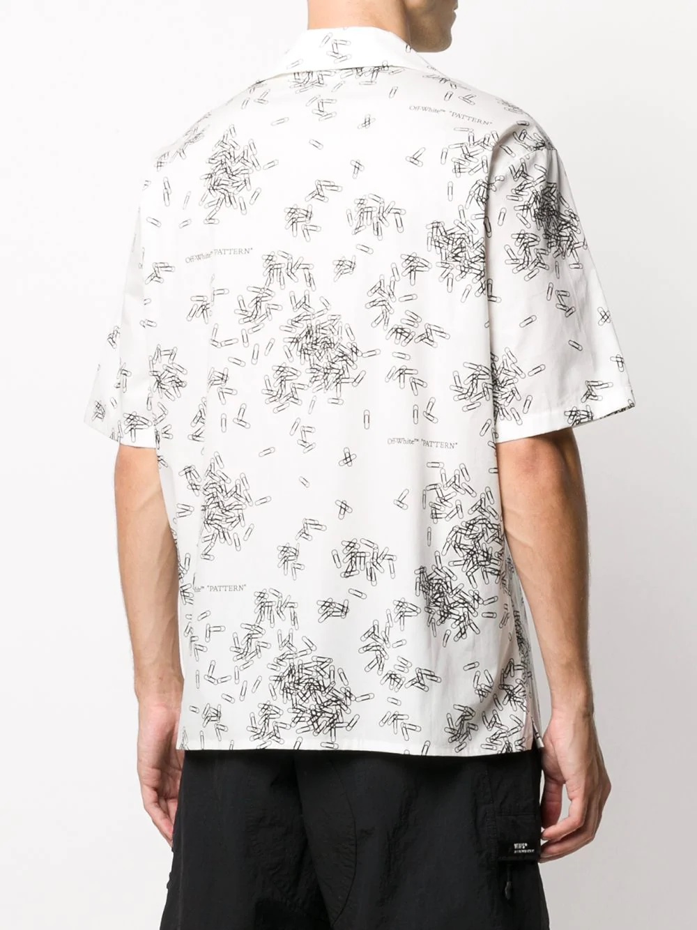 paperclip-print shirt - 4