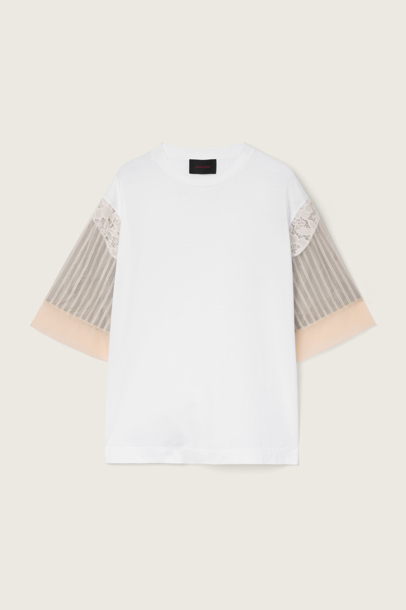 Trapped Lace Patchwork T-Shirt 1