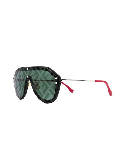 FENDI aviator style sunglasses outlook