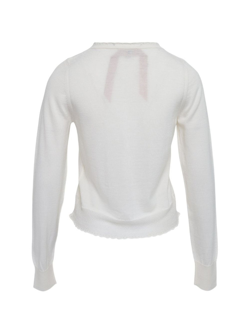 N°21 V-neck cardigan outlook