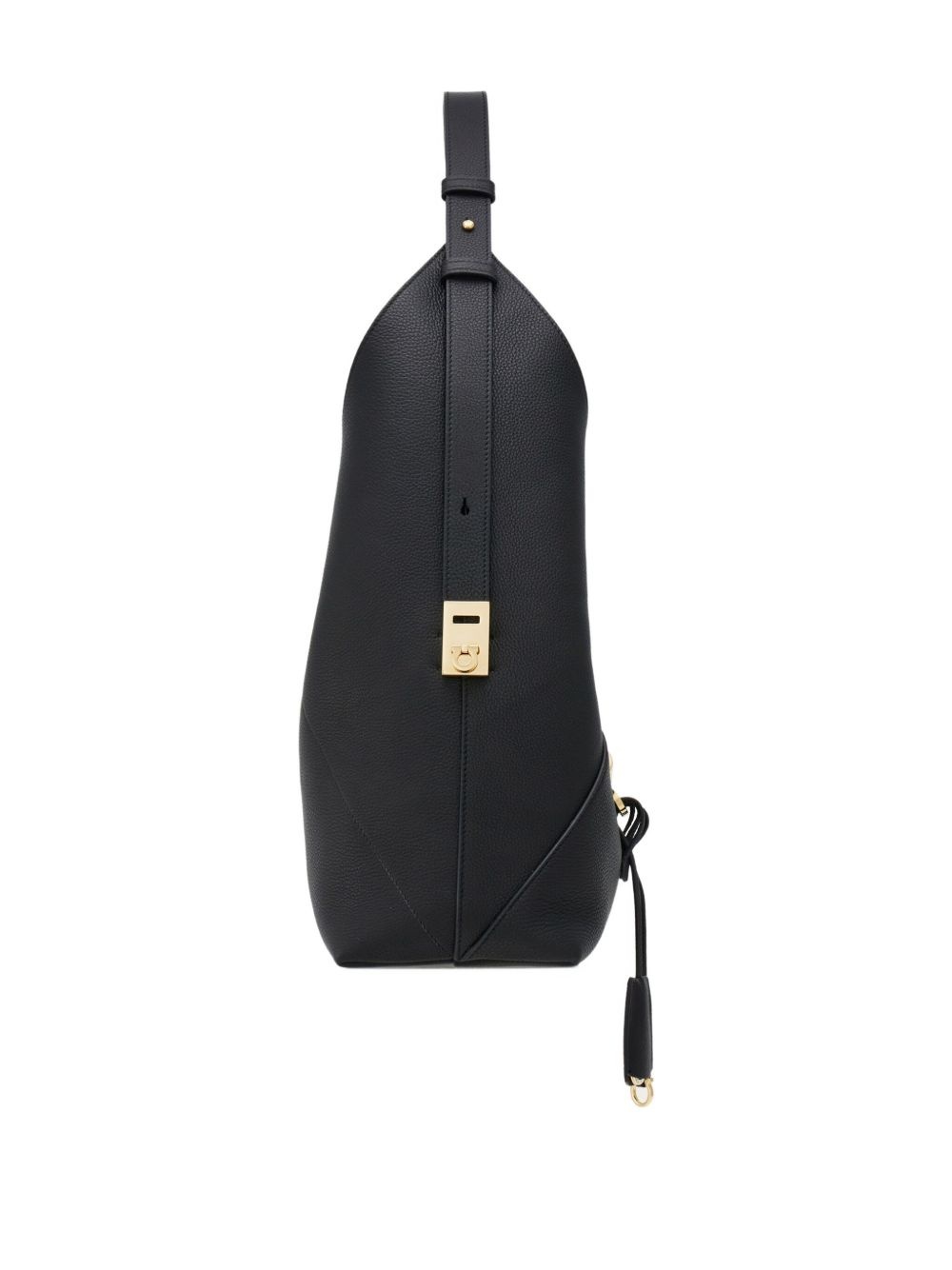 leather hobo shoulder bag - 5