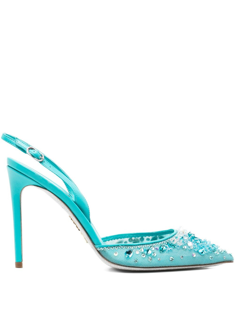 110mm Cinderella slingback pumps 1