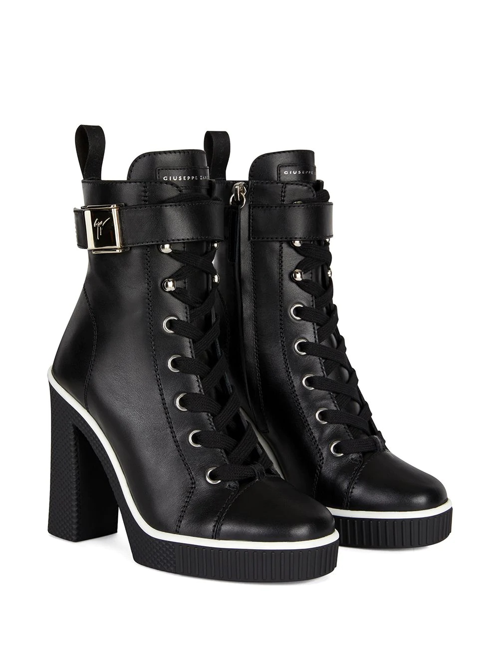 lace-up ankle boots  - 2