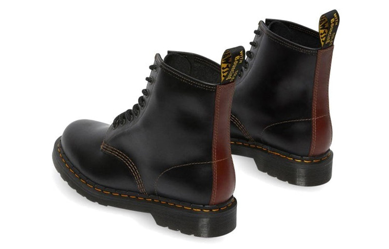 Dr. Martens Dr. Martens Abruzzo Martin Boots Black/Brown 26904003 outlook