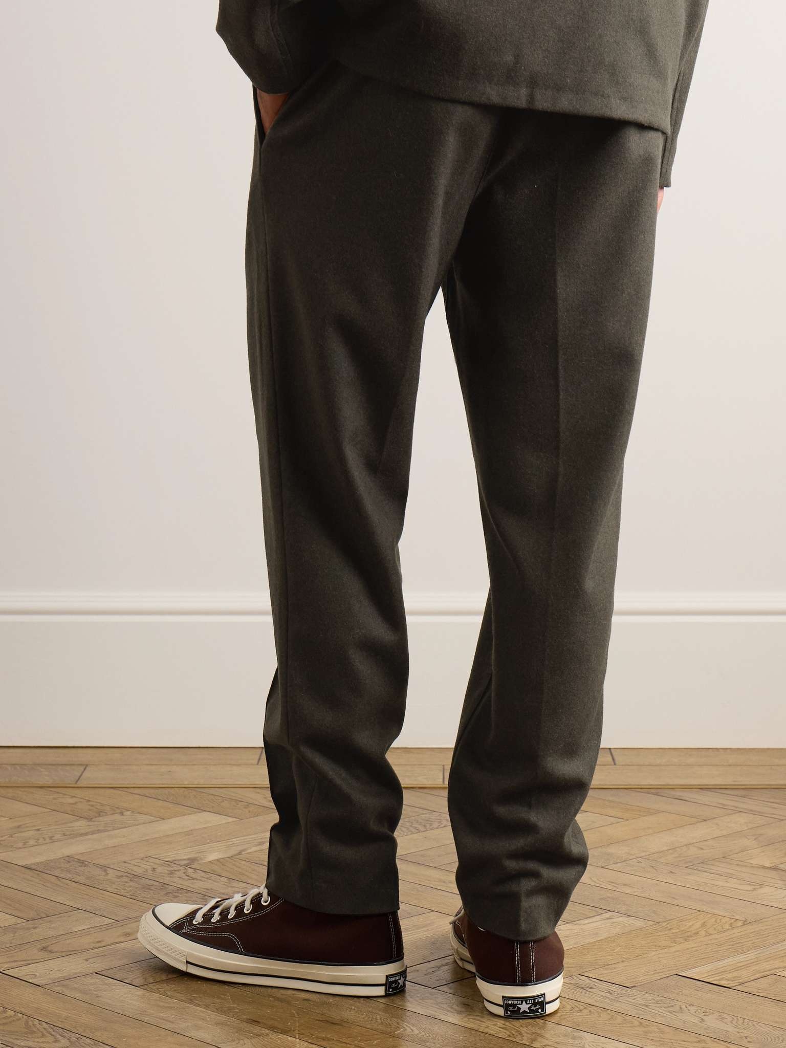 Pieter Tapered Recycled Wool-Blend Trousers - 3