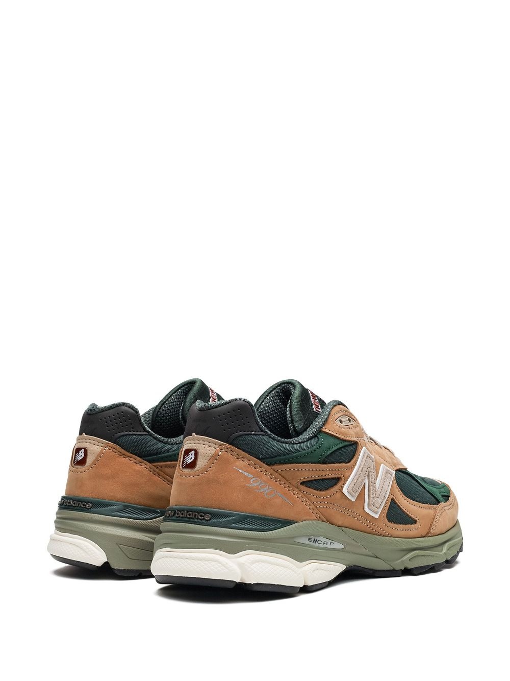 990 v3 Made in USA “Tan/Green” sneakers - 3