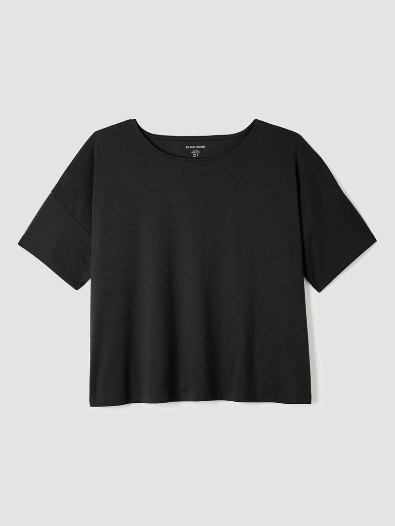 Organic Cotton Interlock Sleep Tee 1