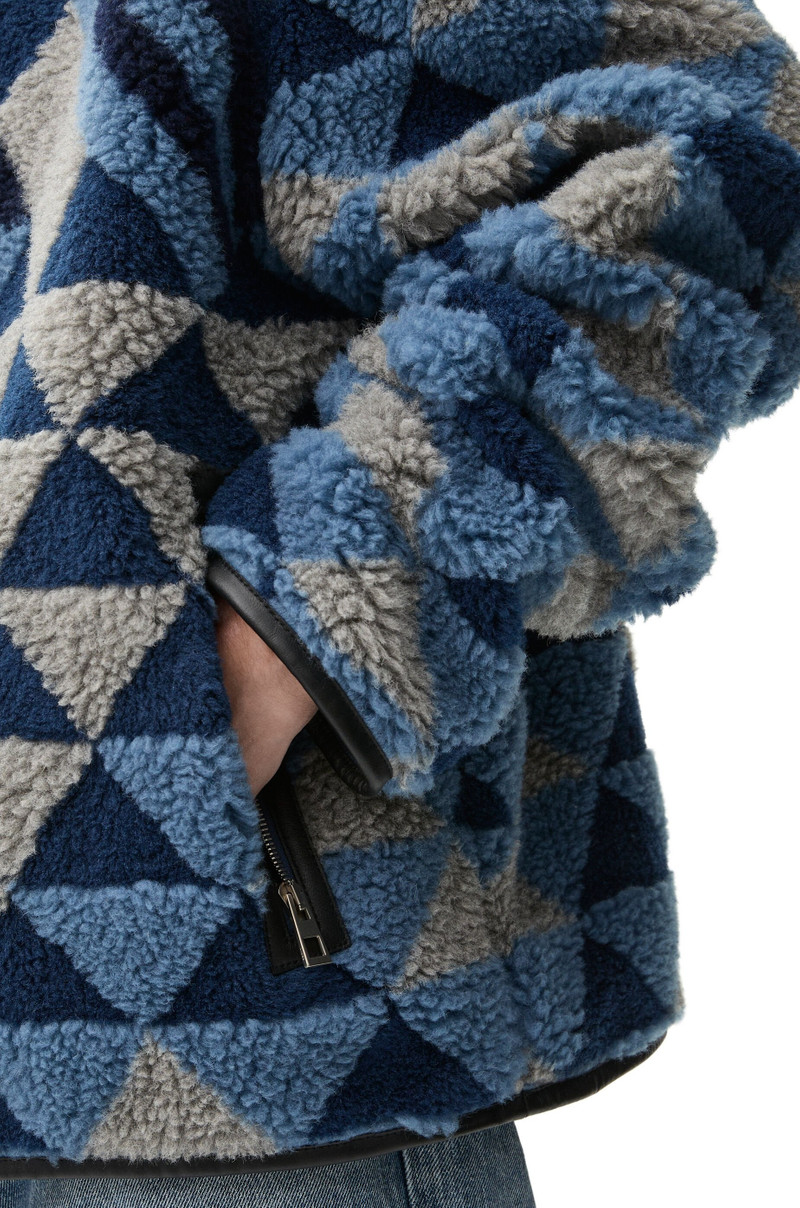 Hooded jacket in technical fleece 5