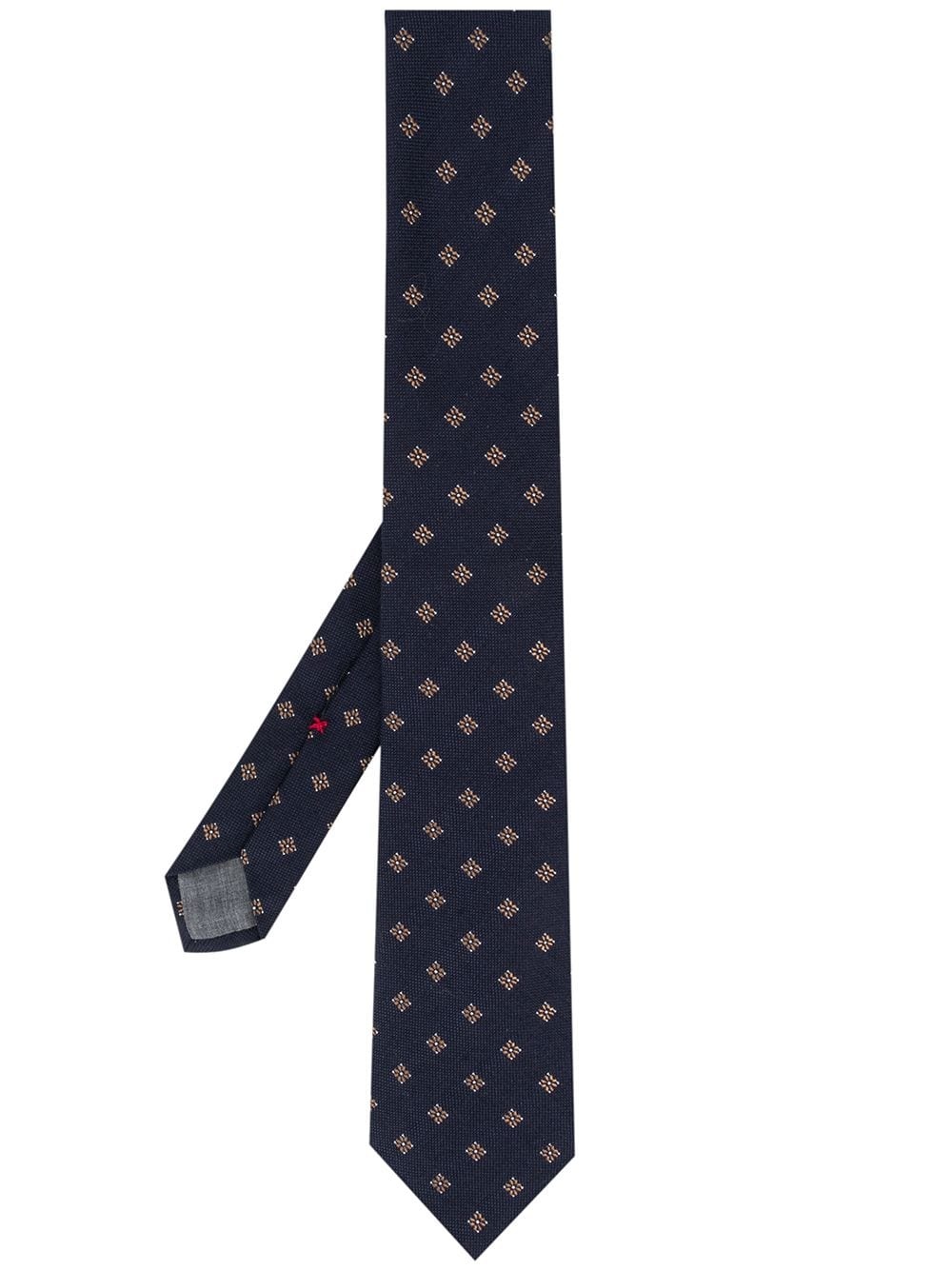 floral pattern tie - 1